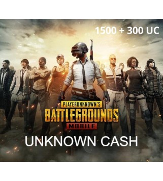 PUBG Mobile - 1500 + 300 UC Region: EGYPT Android Key 